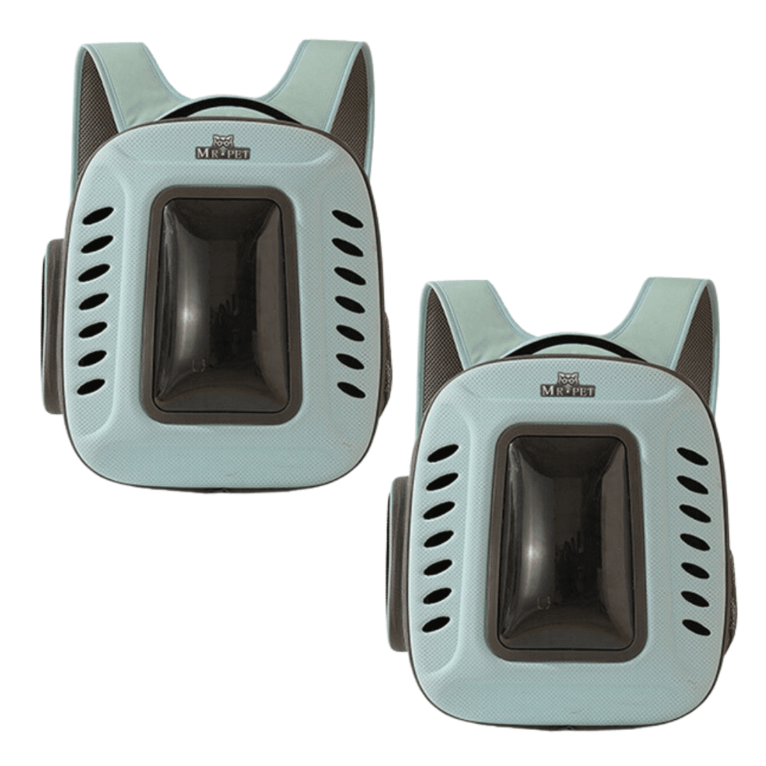 Foldable Cat Carrier Backpack Double Bundle