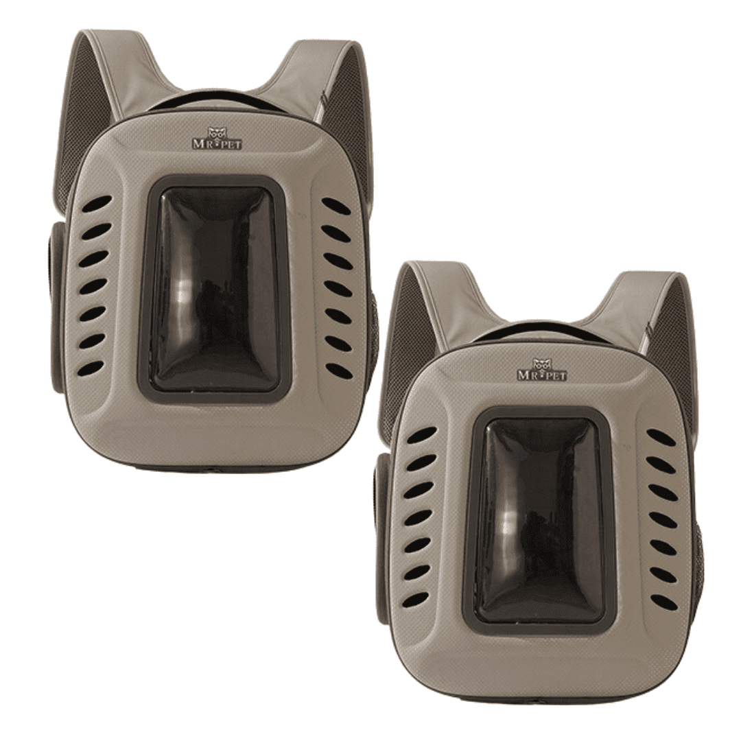 Foldable Cat Carrier Backpack Double Bundle