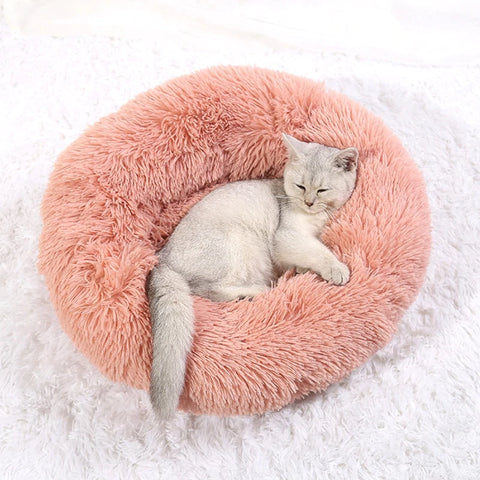 Anti-Anxiety Fluffy Cat Bed