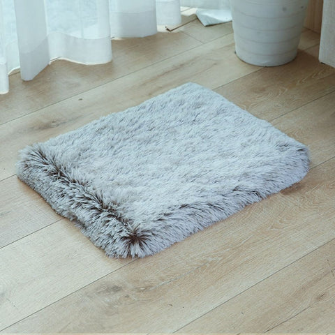 Faux Fur Foam Cat Sleeping Mat